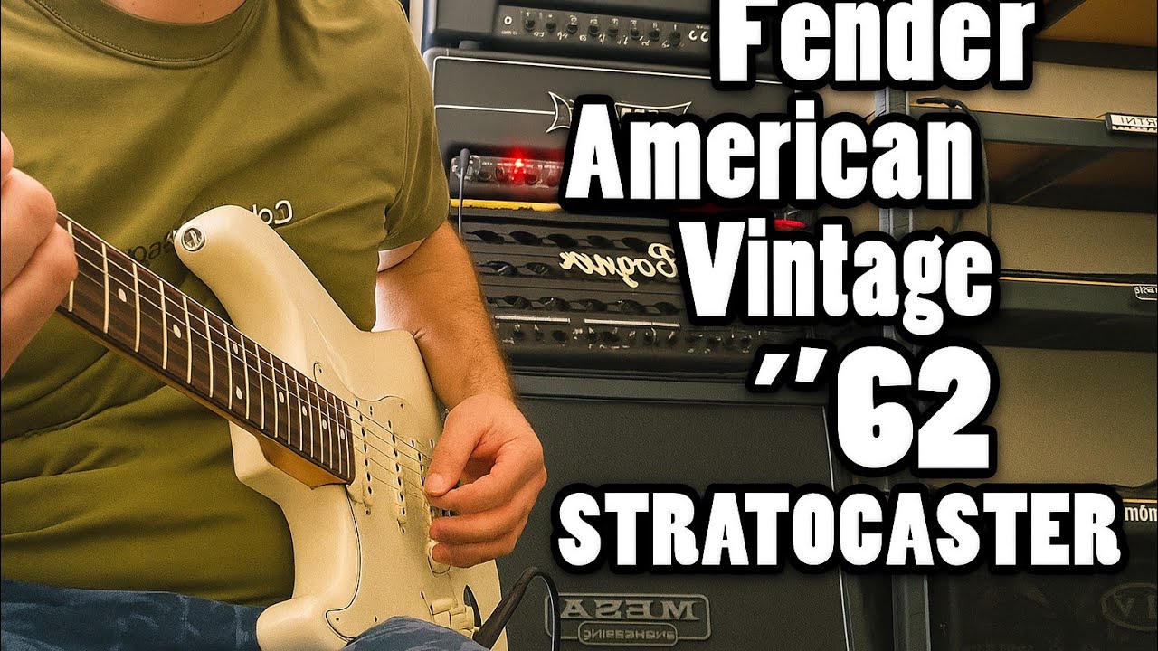 Fender Stratocaster American Vintage 62 — лучшая гитара Fender, на которой я когда-либо играл