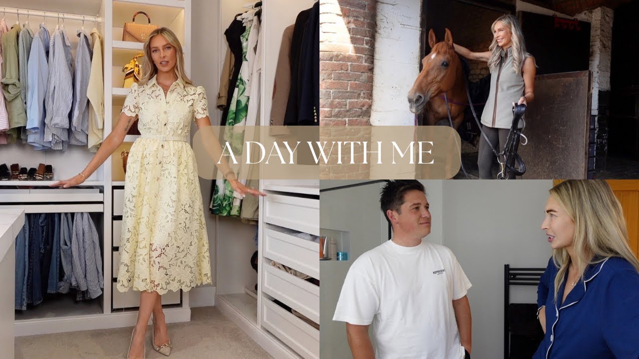A day in the life at home, new in my wardrobe, horse life and a makeover for him! 