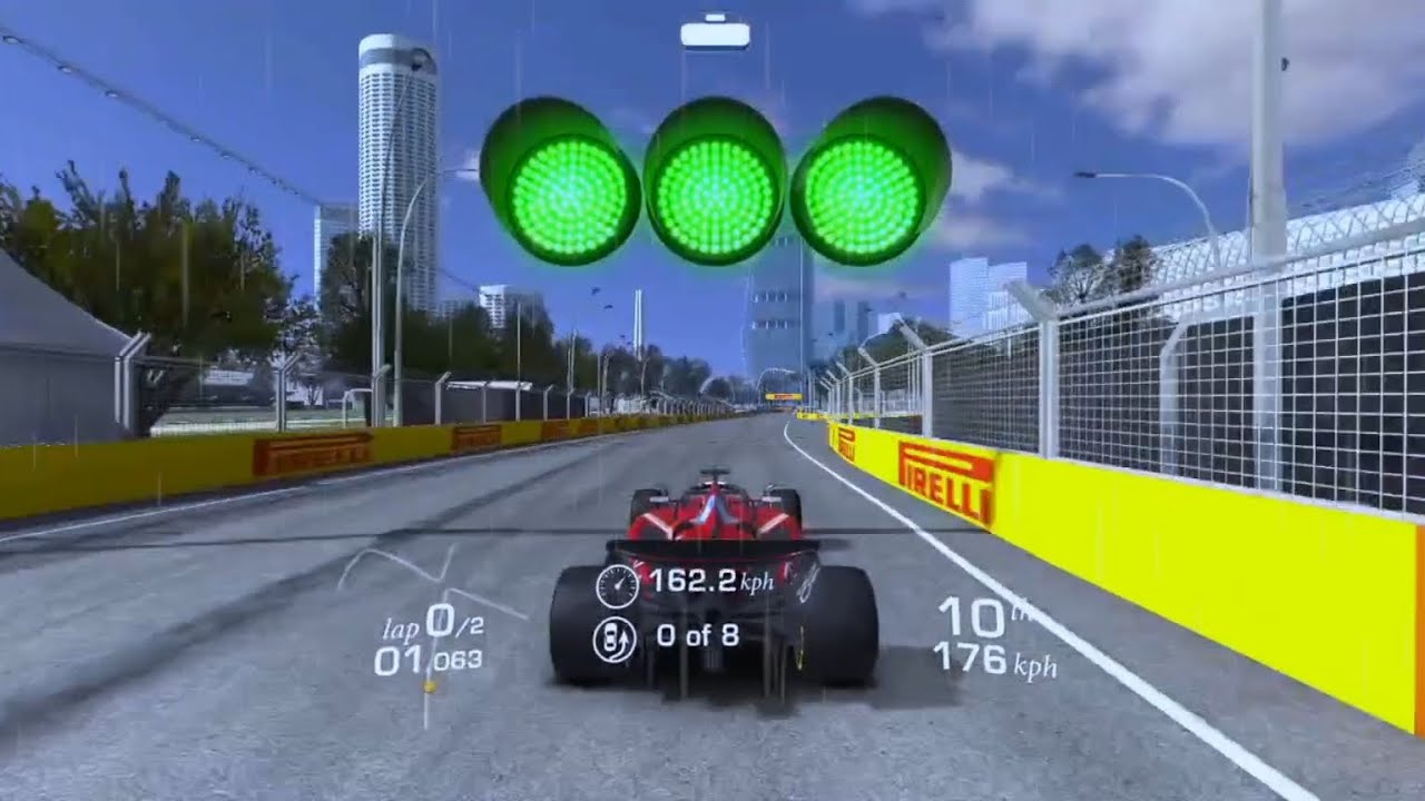 Lights Out and Away We Go! F1 Racing at 200+ KM/H! ⚡