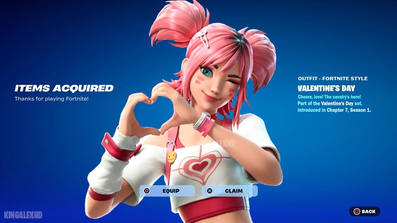 Как получить бесплатный скин ко Дню святого Валентина в Fortnite прямо сейчас (разблокирован в ст...