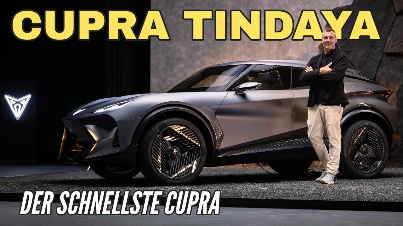 CUPRA TINDAYA: Der größte und schnellste Cupra! Elektro mit RANGE EXTENDER | Check | Cockpit