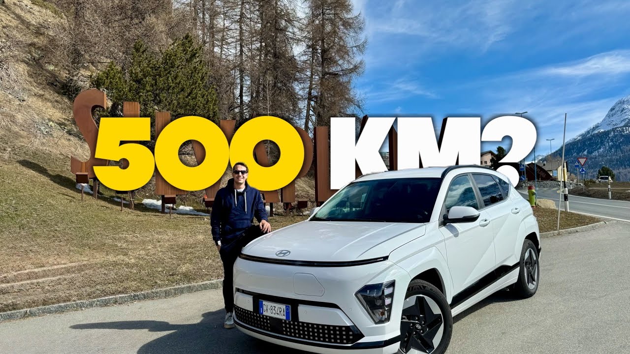 500 km con la Kona Elettrica: Efficienza o Delusione?