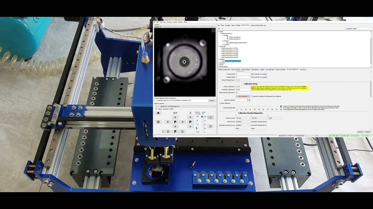 After assembly - Advanced Calibration Camera Bottom | AFARCO iRON PnP | OpenPnP
