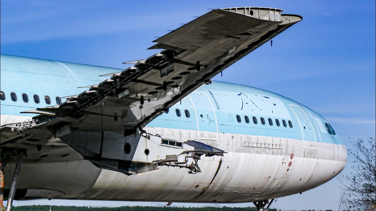 One of The Last Remaining Korean Air A300s | HL7242 Laurinburg-Maxton Airport |