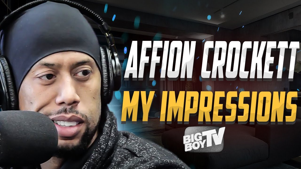 Affion Crockett Does Impressions - Talks Comedy - Chris Rock - Jay Z - Interview - BigBoyTV