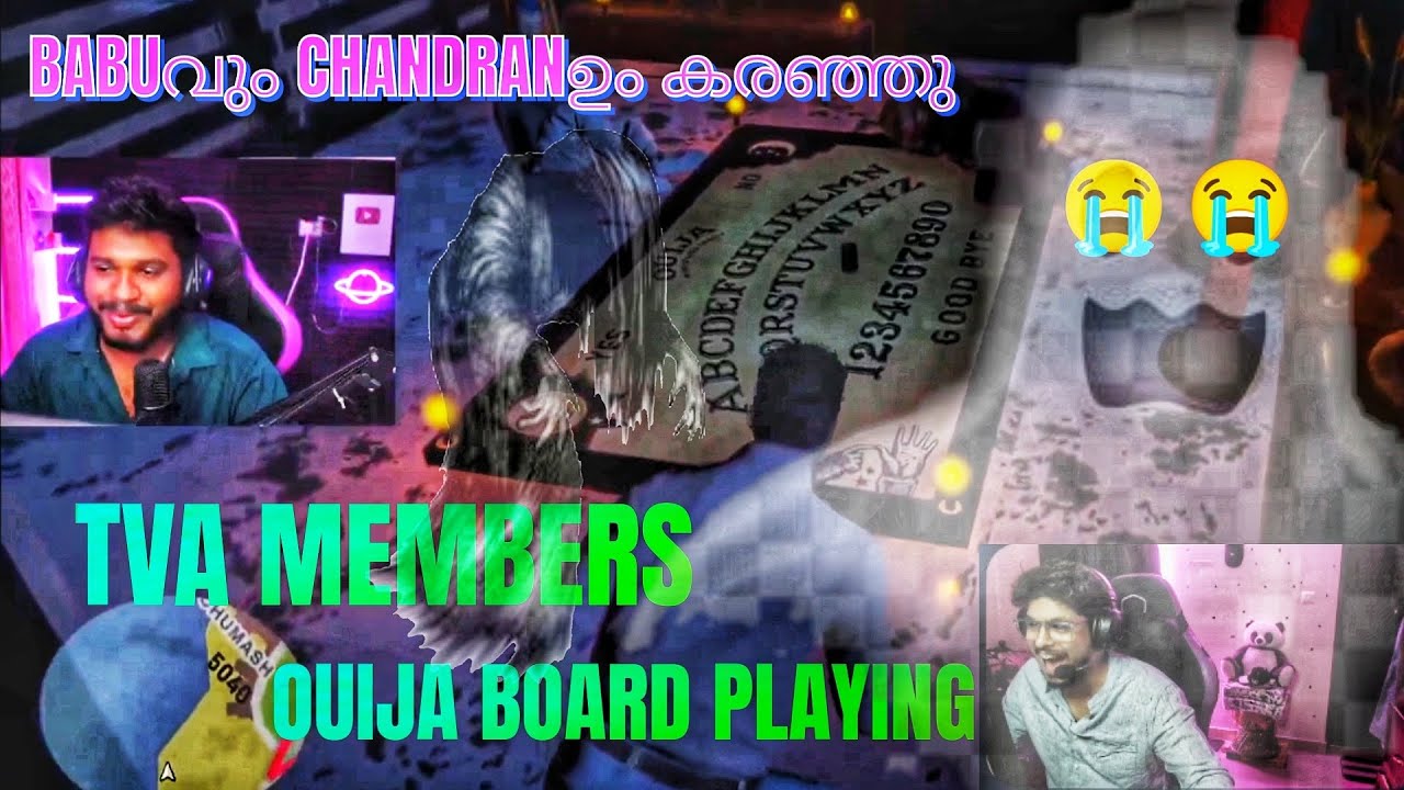 Tva Members Playing Ouija Board 😭🤣. Babuവും Chandranനും കരഞ്ഞു 🤣🔥.