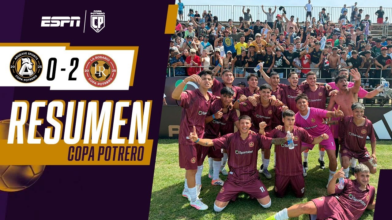 LA ROSARIO DIO EL BATACAZO ANTE ARGEAVE Y SE METI&Oacute; EN OCTAVOS | COPA POTRERO 2025 | RESUMEN