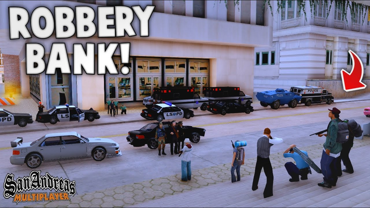 PERAMPOKAN BANK TERBESAR DI KOTA LOS SANTOS !! GTA SAMP ROLEPLAY INDONESIA