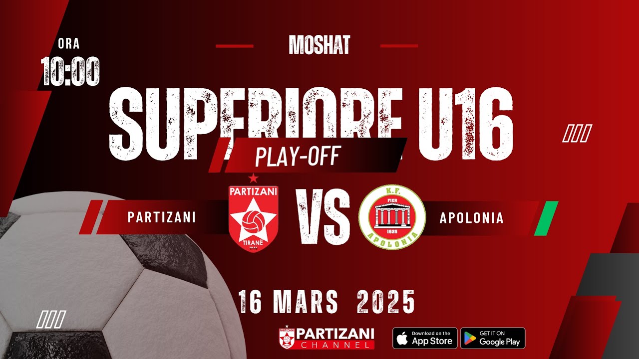 SUPERIORE U16 | PARTIZANI - APOLONIA