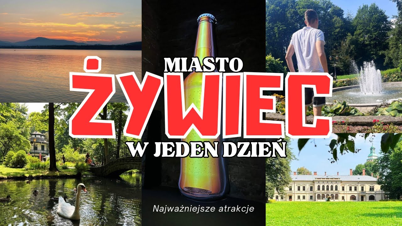 ŻYWIEC miasto w jeden dzień - Najciekawsze atrakcje 🍺 Muzeum Browaru, Pałac Habsburg&oacute;w, ZOO
