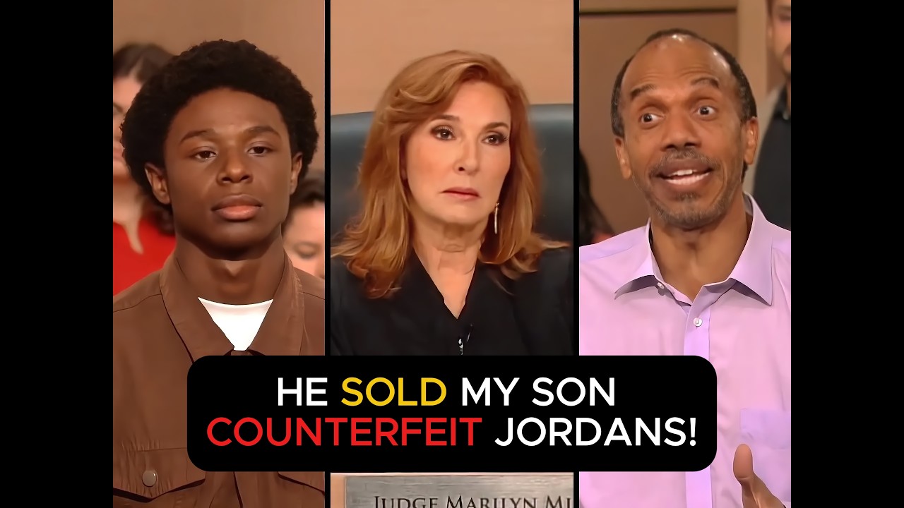 ЯРОСТЬ ПО ПОВОДУ ПОДДЕЛЬНЫХ КРОССОВОК JORDANS: Отец подал в суд на подростка и его отца из-за «мо...