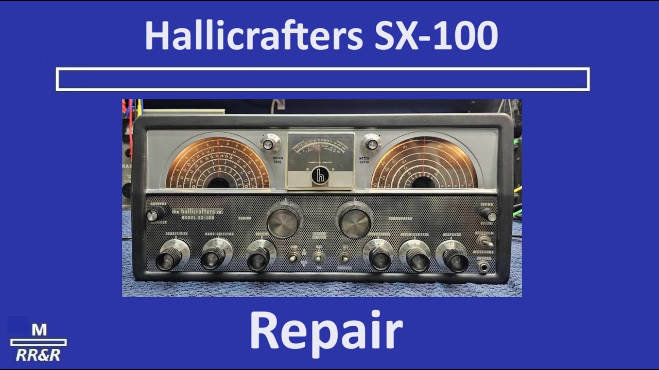 Hallicrafters SX-100 Mark 2 - Repair / Shock Hazard / Poor Performance