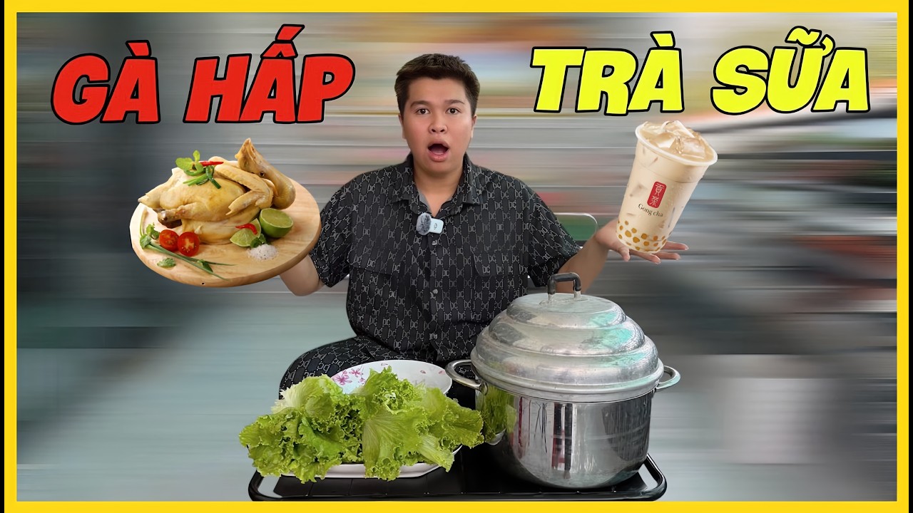Trung Béo | Lần Đầu Nấu Món GÀ HẤP TRÀ SỮA Liệu Có Thành Công ???