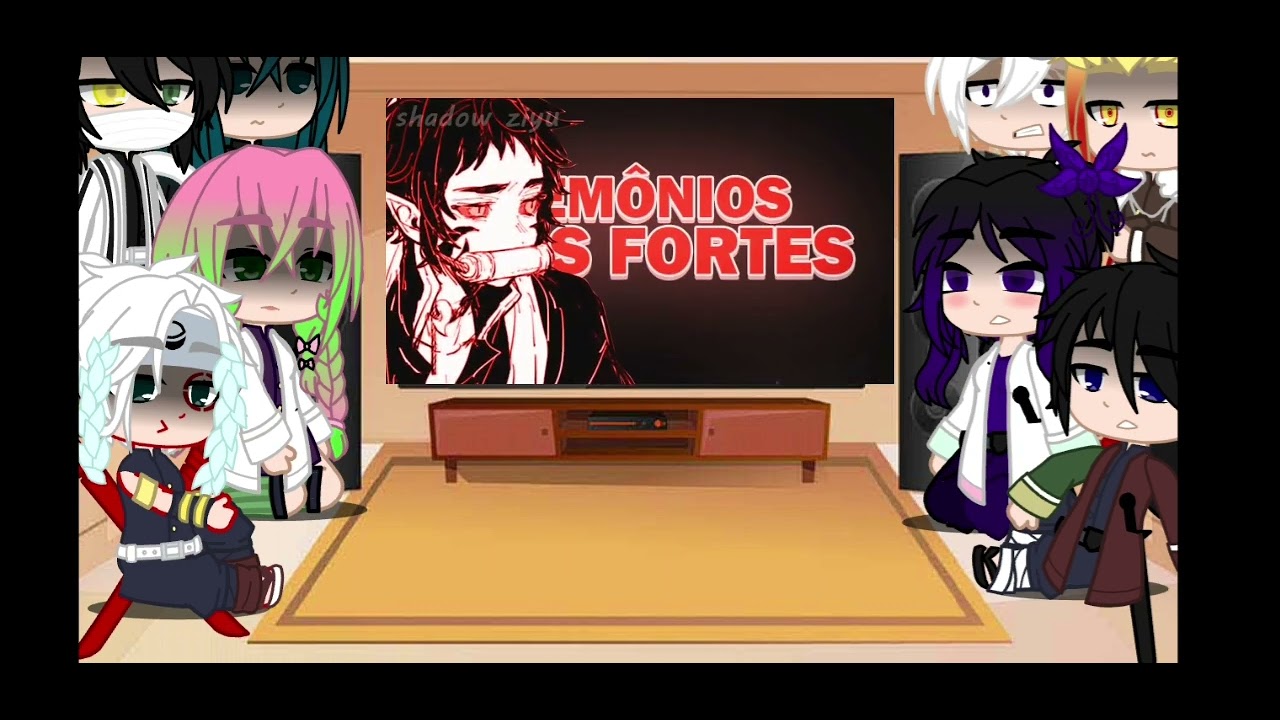 Hashiras react a rap dos doze kizuki {versão} meme