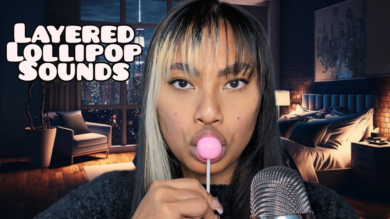 ASMR Layered Lollipop Sounds Loop For Sleep