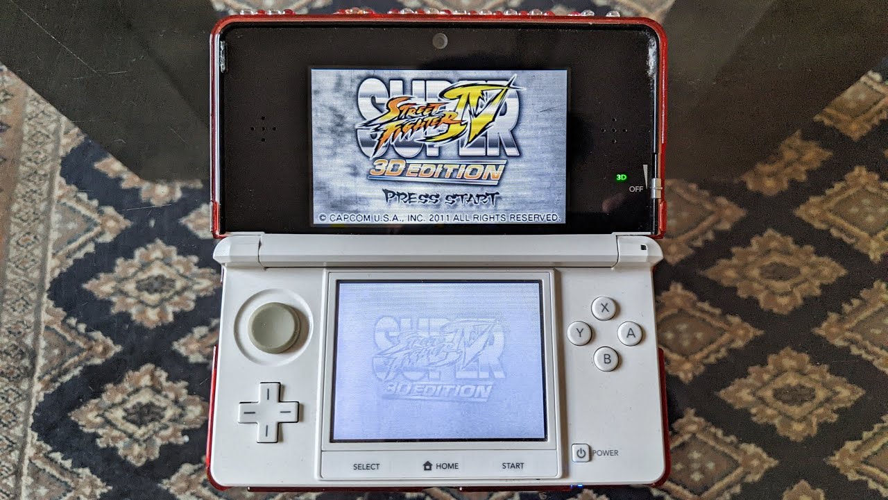 Super Street Fighter IV: 3D Edition Gameplay Nintendo 3DS - HD 1080p