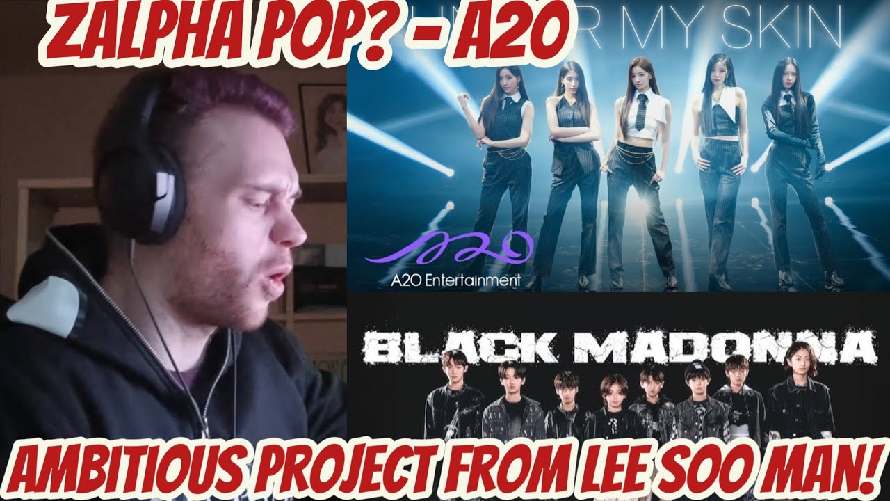 K-Pop fan reacts to A2O MAY: Under My Skin  + A2O Rookies LTB: BLACK MADONNA (Zalpha Pop)