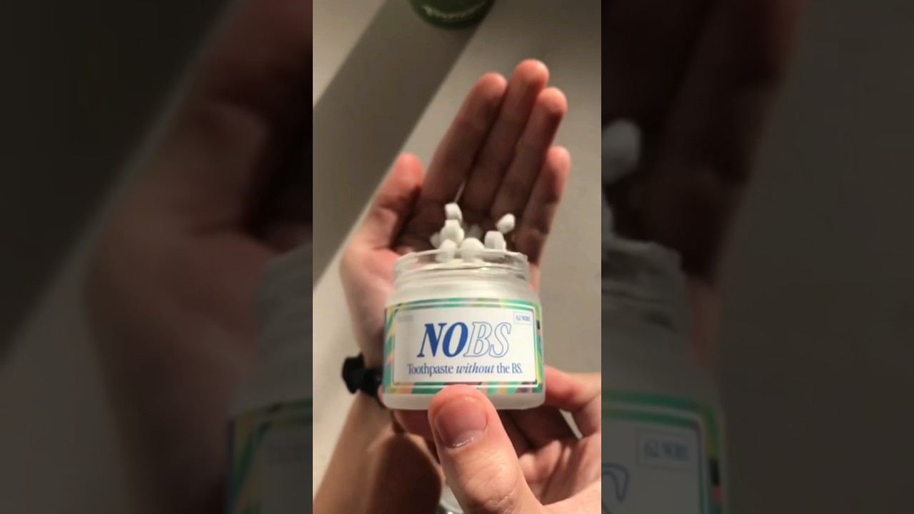 Are toothpaste tablets better than regular toothpaste? 🦷 #teeth