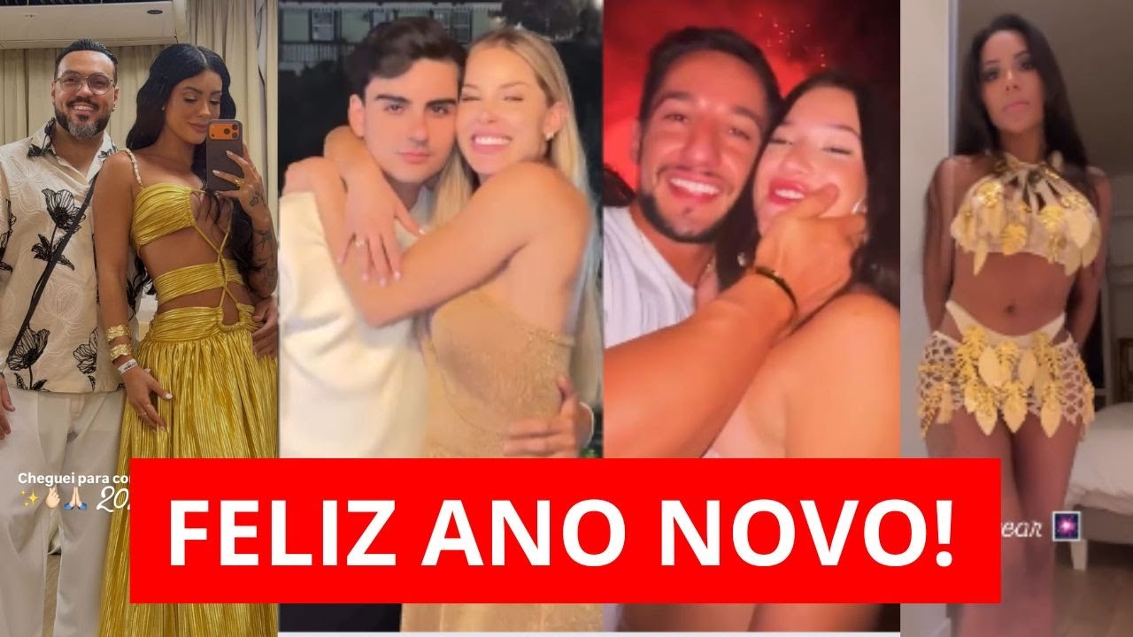 DUDU CAMARGO E SAORY CURTINDO VIRADA DO ANO | EX PEÕES DESEJANDO FELIZ ANO NOVO
