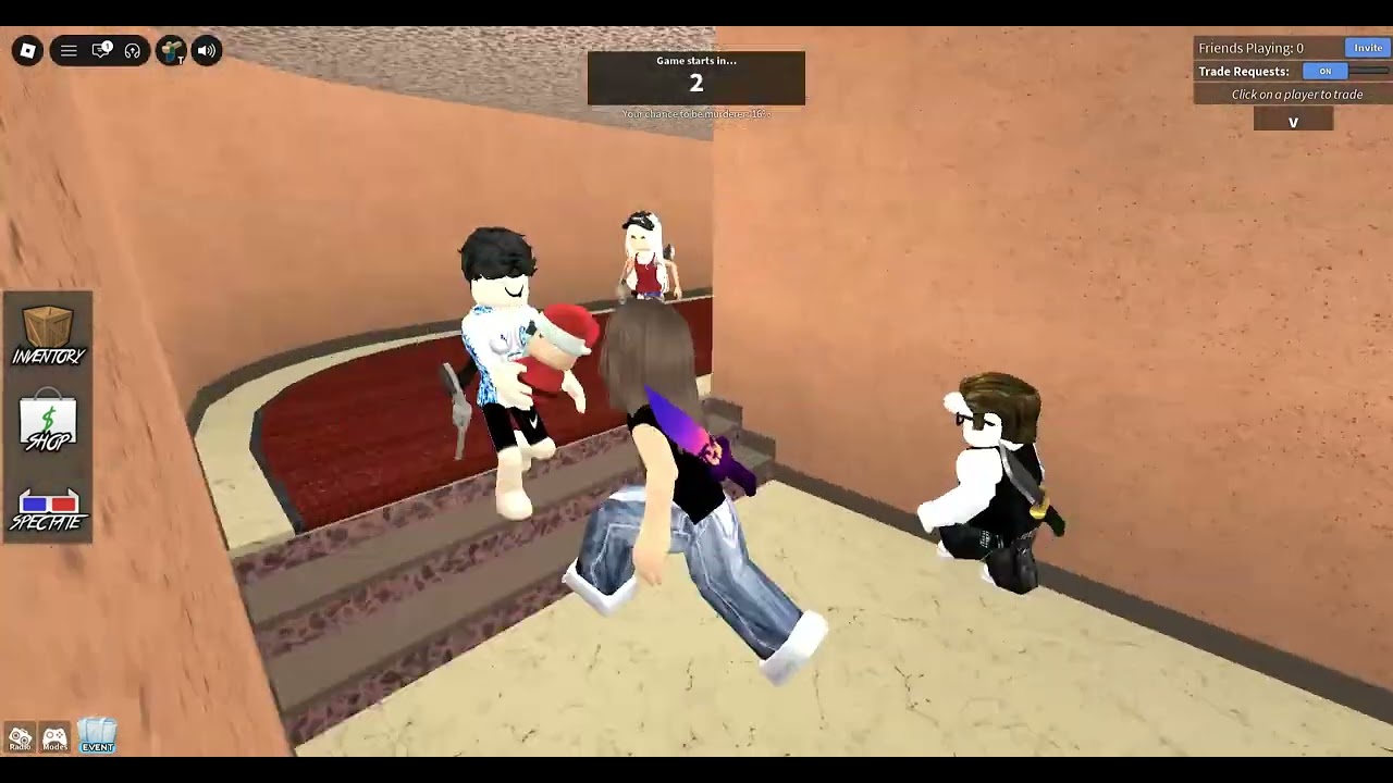 Roblox game Murder Mystery2