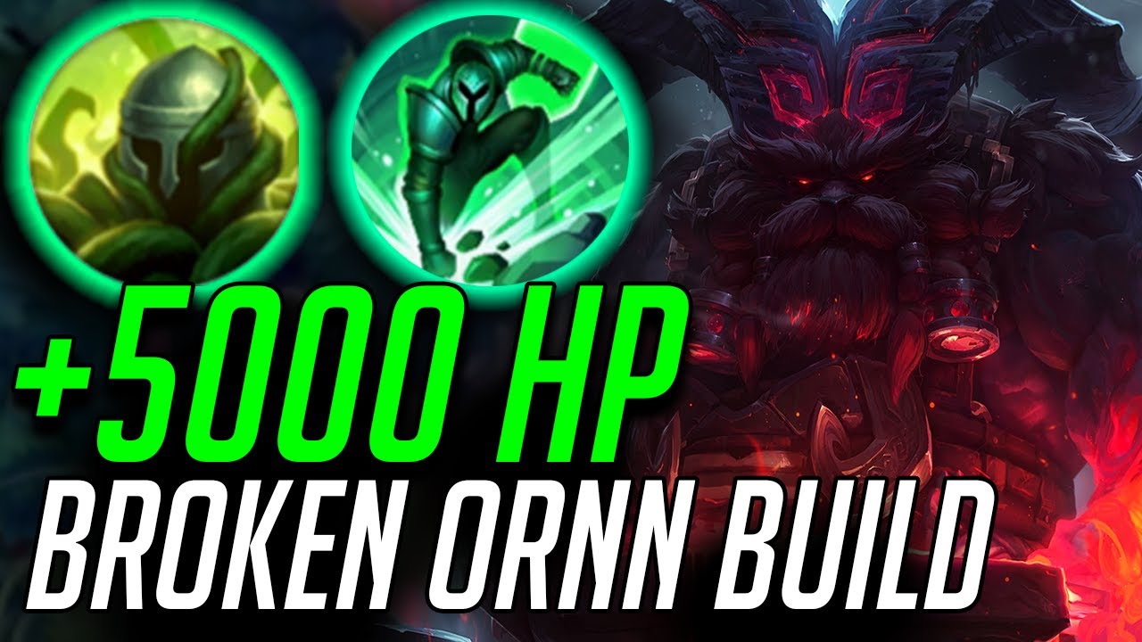 WILD RIFT ORNN *NEW* BROKEN TANK BUILD UNLIMITED SHIELD SPAM
