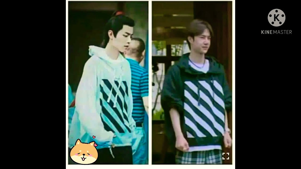 Xiao Zhan and Wang Yibo's same clothes 😳🐢&hearts;️ #Yizhan