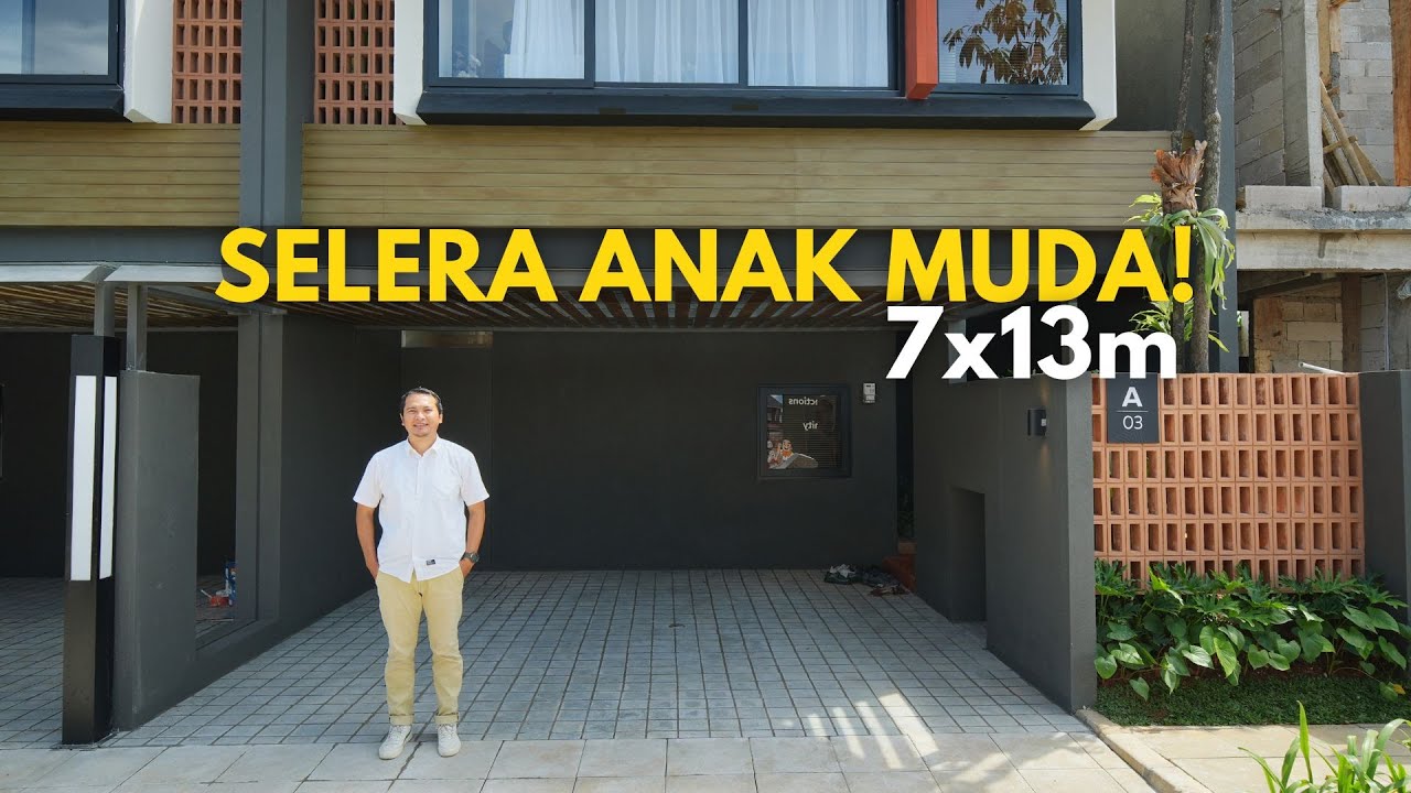 Rumah Lega Untuk Anak Muda di Wovendream House