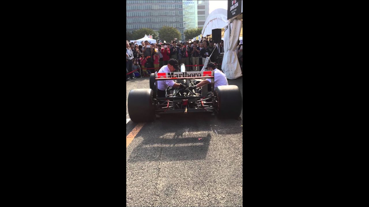 McLaren Honda MP4/6 Engine Start Demo