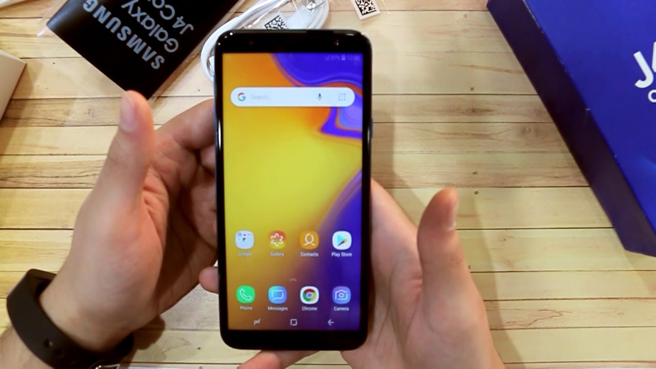 Samsung Galaxy J4 Core Unboxing & First Look