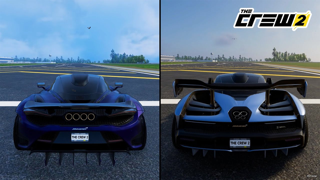 The Crew 2 | McLaren 765LT 2020 vs. McLaren Senna 2018 Performance and Sound Comparison