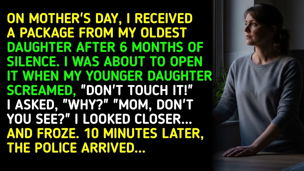 ON MOTHER'S DAY, I RECEIVED A PACKAGE FROM MY OLDEST DAUGHTER AFTER 6 MONTHS OF SILENCE. I WAS ABOUT