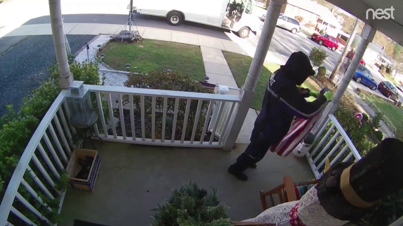 Maryland FedEx driver receives praise for rescuing American flag that was blown down by winds