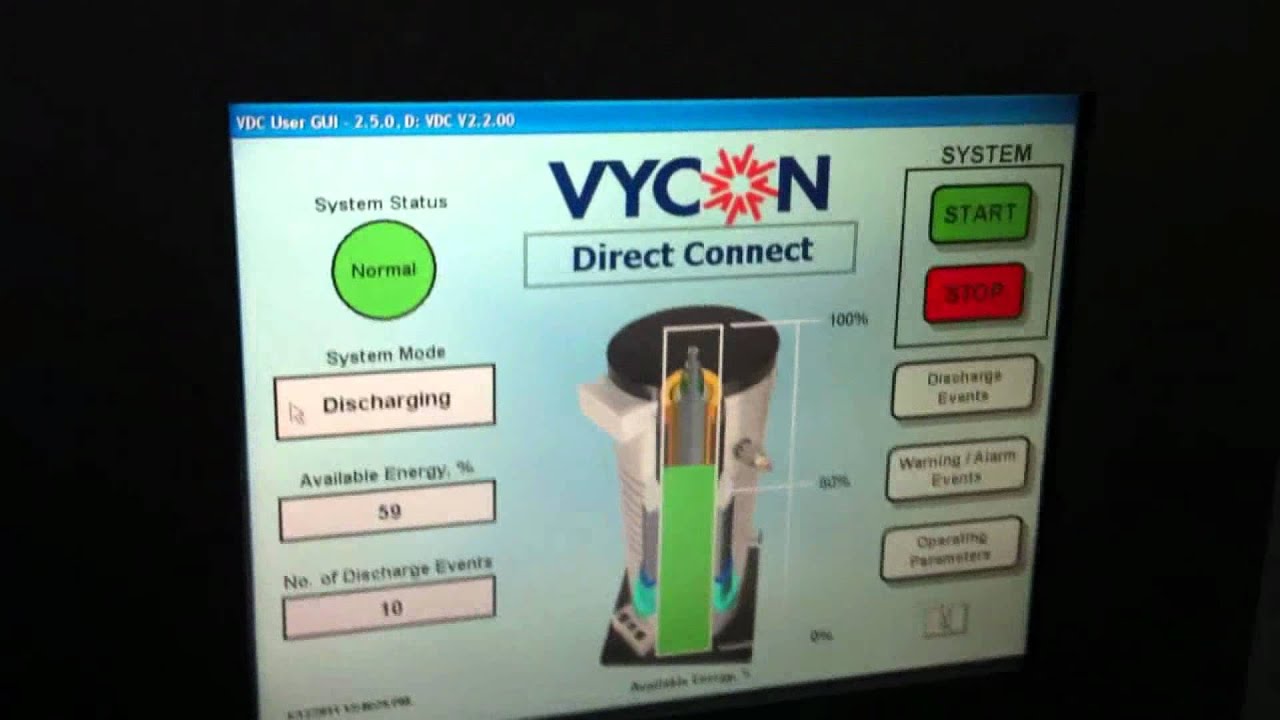 Flywheel discharge test