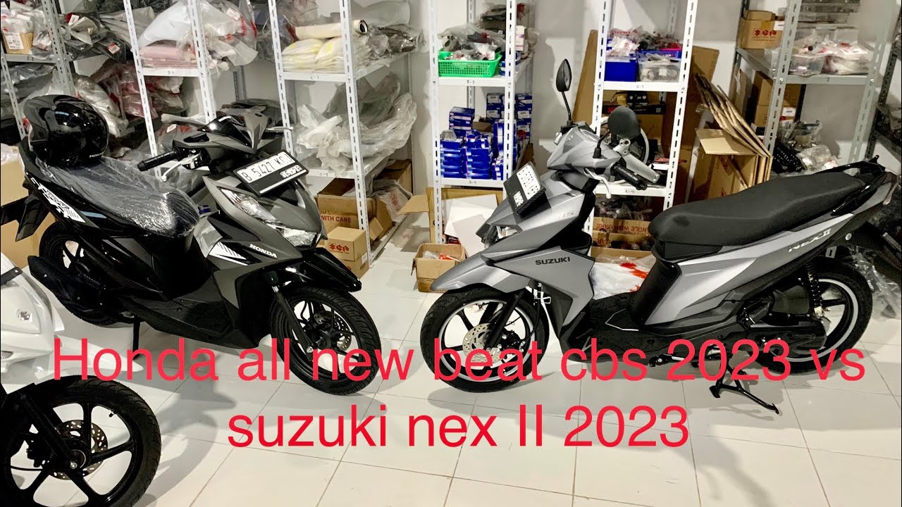 Honda all new beat cbs 2023 vs Suzuki nex II 2023