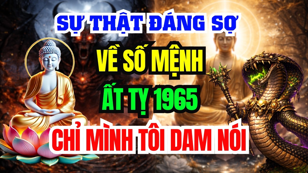 Thầy Pháp Hòa Tiết Lộ Về Căn Số Tuổi Ất Tỵ 1965, Tiền Vận Gian Khó Vất Vả - Hậu Vận Mới An Nhàn