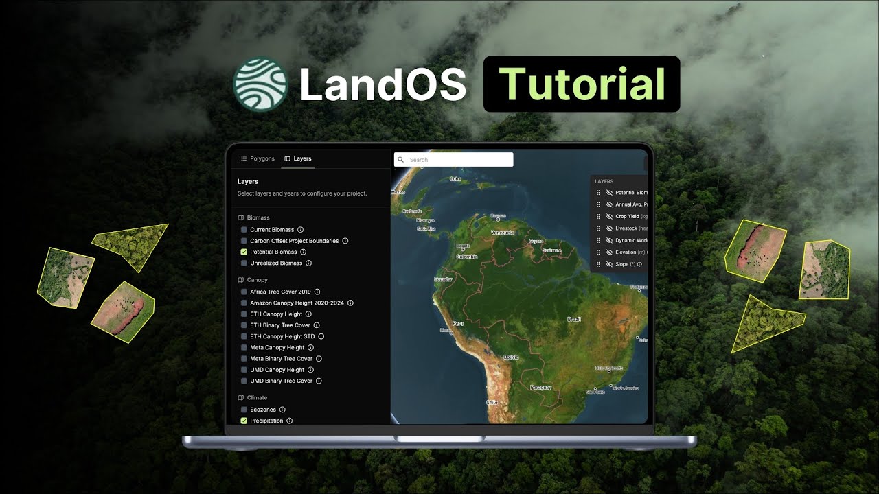 LandOS Tutorial - Forest Carbon Project Scoping