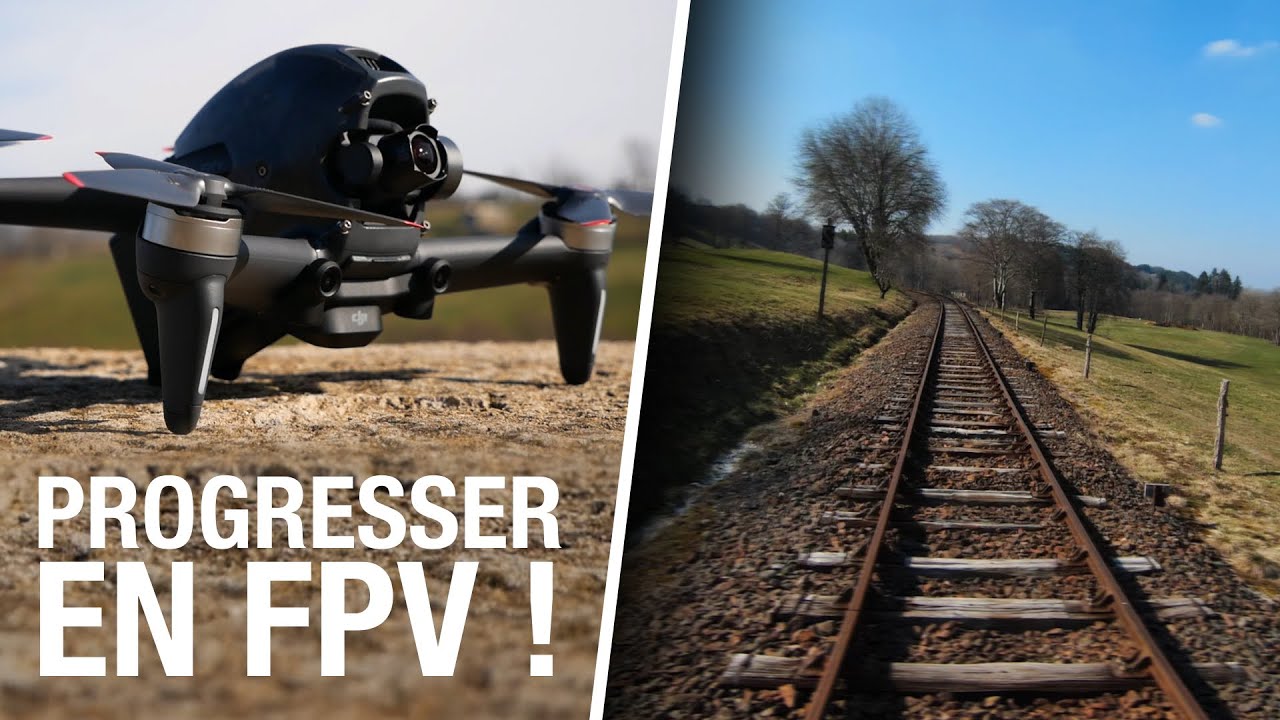 Comment PROGRESSER en FPV ? Session d'entraînement DJI FPV en Manuel !