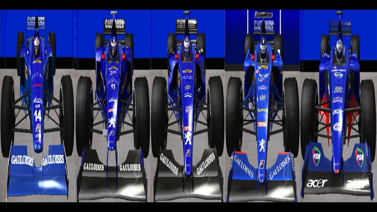 Evolution of Prost Grand Prix in F1 Challenge | Evolucion de Prost Grand Prix en F1 Challenge