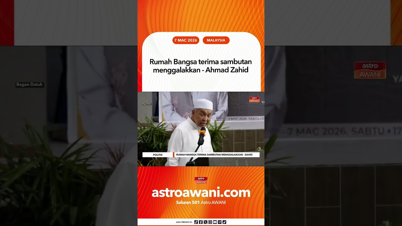 Rumah Bangsa terima sambutan menggalakkan - Ahmad Zahid