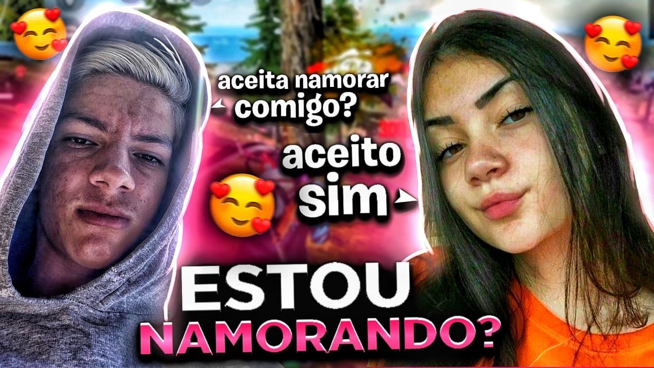 ARRUMEI UMA NAMORADA NO FREE FIRE!? 😳❤️