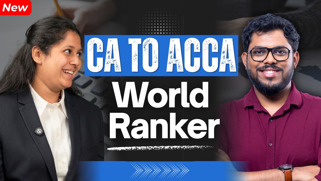 CA to ACCA Global Ranker | Ft Avanti | ACCA Success Story