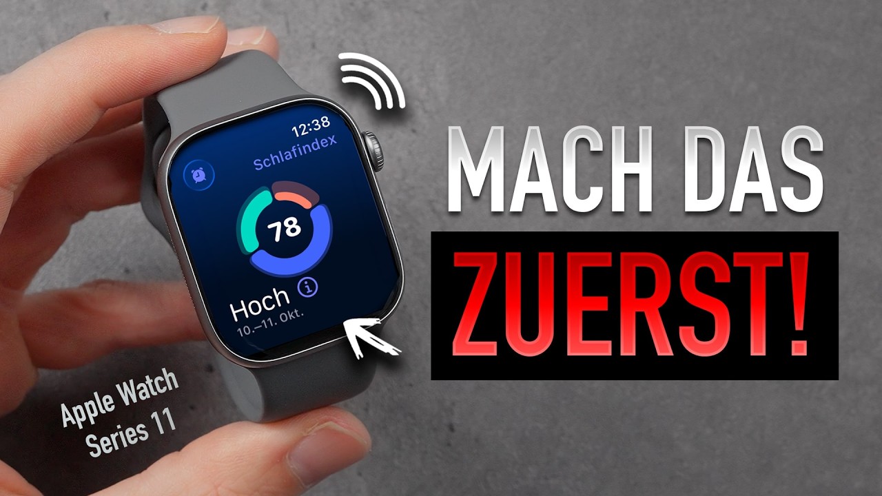 Apple Watch Series 11 - Die ersten 37 Dinge, die du tun musst! ⌚✅