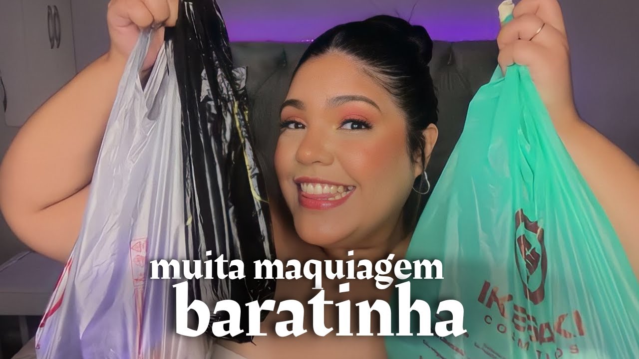 COMPRINHAS DE MAQUIAGEM DA 25 DE MARÇO