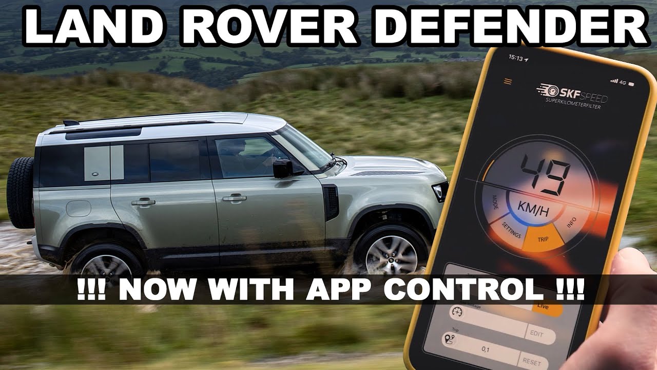 Mileage Blocker | Tacho Stopper | KM Filter | LAND ROVER DEFENDER 2021 -  with APP CONTROL!!!