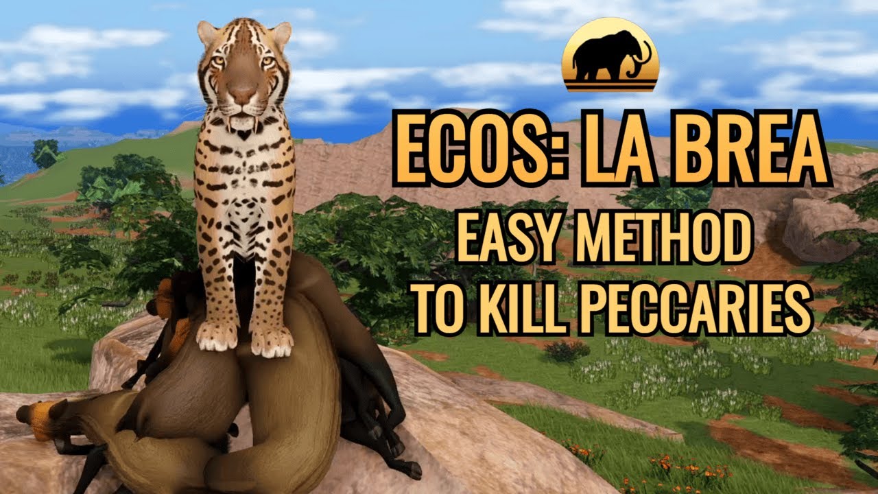(outdated) EASY METHOD TO KILL PECCARIES || ECOS: LA BREA
