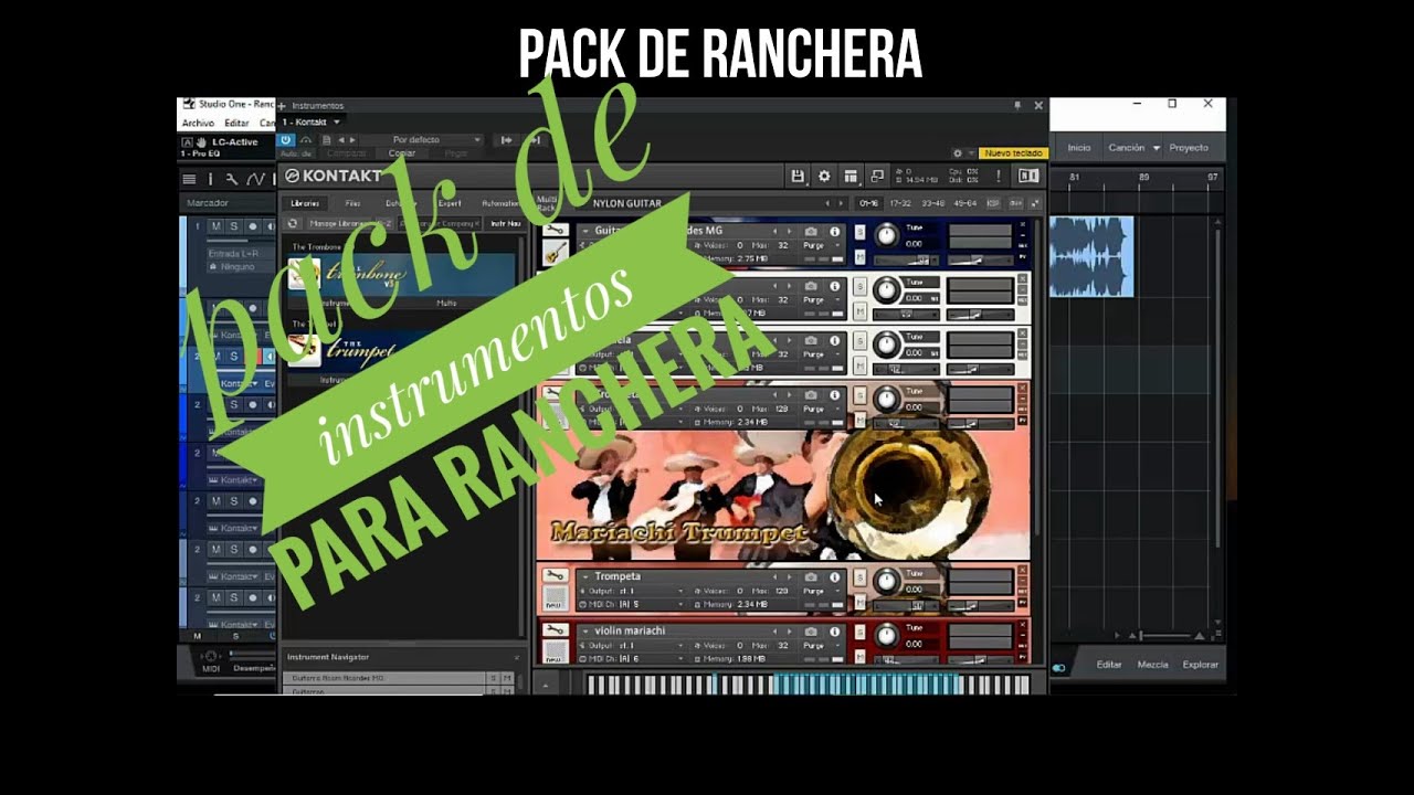 necesitas esta libreria para ranchera..  y es gratis