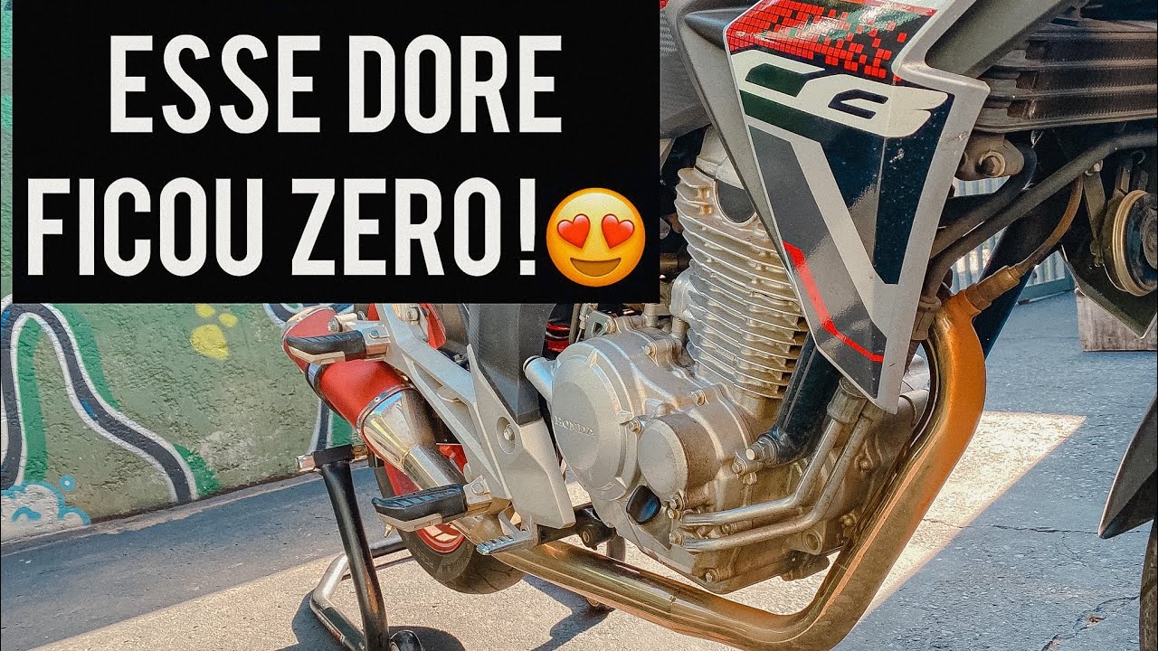 DICA DE COMO LIMPAR ESCAPAMENTO INOX E LAVAGEM DETALHADA NA CBTWISTER250! 🏍🚿 FAB ESTÉTICA DE MOTOS