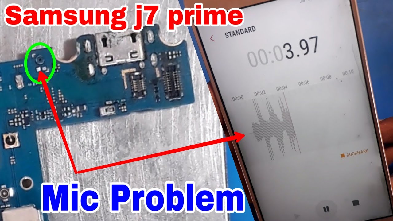 Решение проблемы с микрофоном Samsung J7 Prime / Перемычка для микрофона Samsung J7 Prime / Автор...