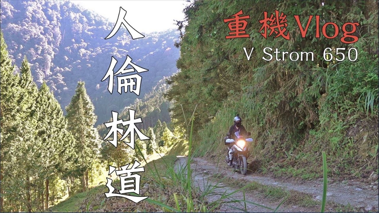 重機Vlog｜人倫林道之旅！ ｜V Strom 650｜大鵬旅跑誌