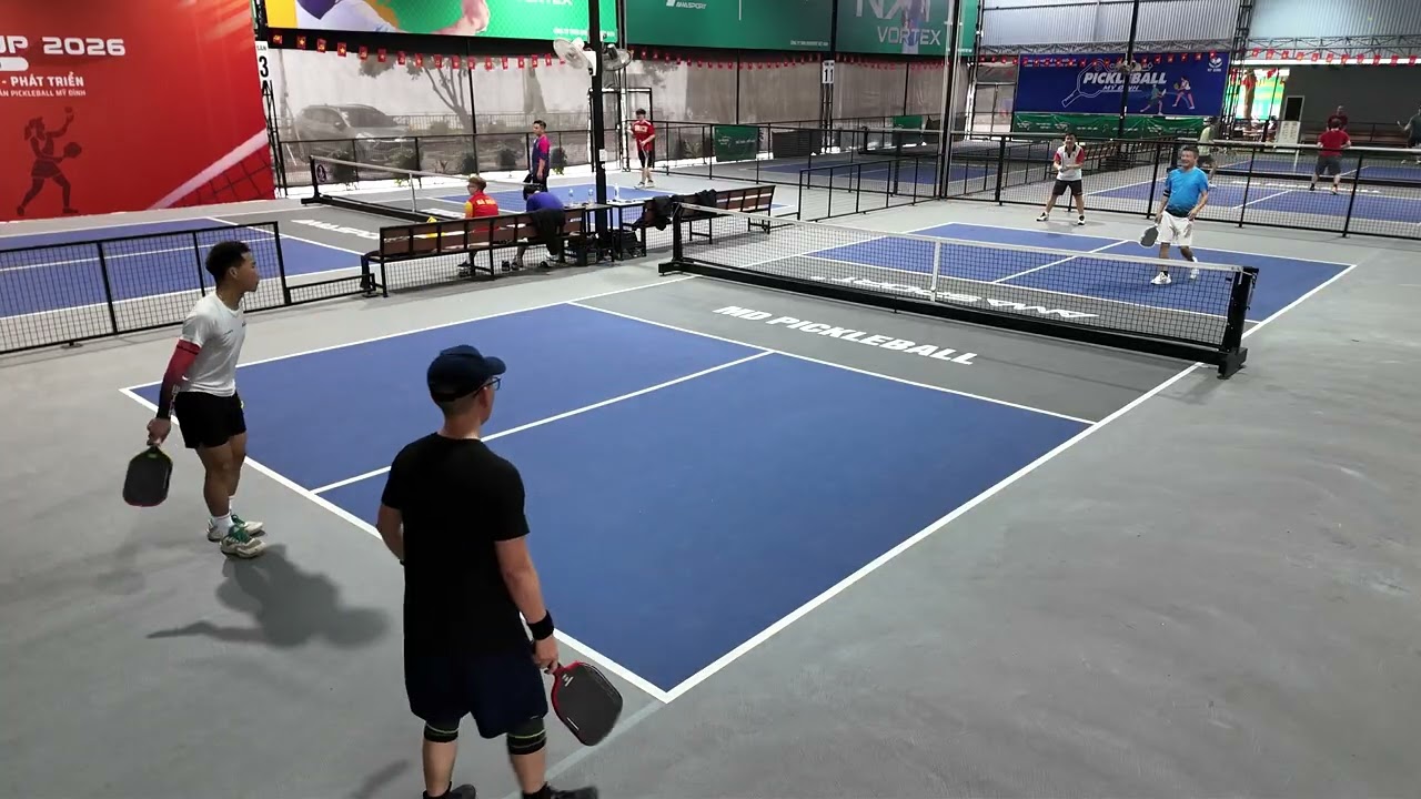 [Trọng - Quân] vs [Khôi - Thủy] || Clb Pickleball Mỹ Đình